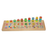 Wooden Educational Toy with Count & Match Numbers