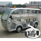 Hybrid Generator Electric Bus Sightseeing Cart with Rack (8-Seater)