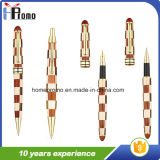 High Quality Promotion Wooden Pen with Mosaic