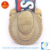 2015 Custom Antique Brass 3D Medal