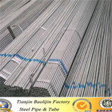 Threaded Hot Dipped Galvanized Steel Pipe with Plastic Cap