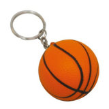 Fashion Basketball Model PVC Rubber Key Chain