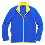 Fashion Casual Polar Fleece Men's Leather Jacket (LSFH008)