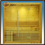 New Stone Wood Glass Door Design Classical Traditional Sauna Room (IDS-LX41)