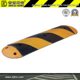 Reflective Industrial Rubber Car Speed Safety Reducing Bump (CC-B31)