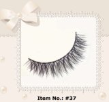 Hand Crafted False Eyelashes /Totally Handmade Lashes Special Tip Finished Synthetic Fiber #37