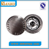 Metal Snap Fastener with Customized Logo