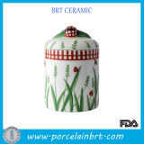 Animate Flower and Plant Ceramic Jar