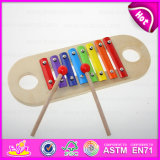 2015 Funny Wooden Xylophone Music Note, 8 Notes Wooden Musical Instrument Toy, Best Selling Musical Instrument Xylophone W07c035