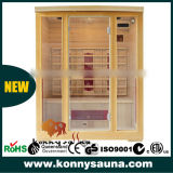 Hemlock Ceramic Far Infrared Resistant Heater Sauna Room (KL-3SG)