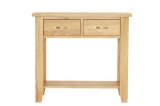 Solid Wood Furniture-Natural Color Small Console Table