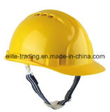 Yellow HDPE Safety Helmet with Netherland Type