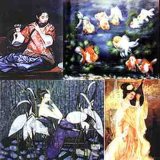 Oriental Style Oil Painting