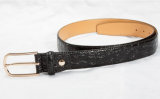 Man's Fashion Fashion Black PU Belt