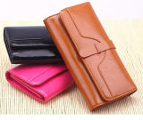 Fashion Leather Wallet From China Manufacturer, Lady's Purse