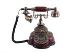 Home Decor Phone Antique Telephone Resin+Green Bronze Phone Ms-5200A