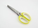 New Design Multi-Blade Stainless Steel Scissors with PP & TPR Handle
