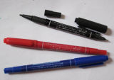 Two Tips Cheap Price Permanent Marker Pen (m-2003b)