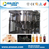 Glass Bottle with Metal Crown Cap CSD Filling Machine