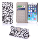 New Arrival Leopard Wallet PU Leather Case for Apple iPhone 6 Plus