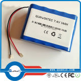 RoHS 14.8V/10ah Lithium Polymer Battery for Electric Bike Battery