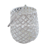 Lantern Shaped White Willow Basket