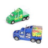 Plastic Construction Truck Toy with Candy Container