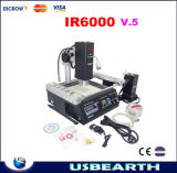 IR6000 V. 5: Specially Designed! Two Top Heating IR and Hr BGA Rework/Reball Machine Ly IR6000 V. 5 with Independent Preheating and K-Type Sensor.