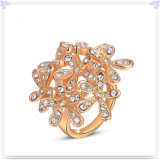 Crystal Jewelry Fashion Accessories Alloy Ring (AL0011RG)