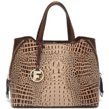 Ladies Handbag Fashion Crocodile Leather Bag Handbag Desinger Handbags (S906A-B3075)