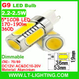 3W Aluminium G9 LED Bulb (LT-G96D)
