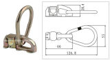 Double Stud Fitting W/Pear Ring, Steel Hardware, Logistic Strap Accessories