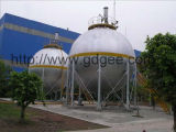 2500mt/5000m3 LPG Spherical Tank Can Installation at Site