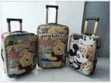 New Arrival Fashion Polyester Luggage Set with Good Quality