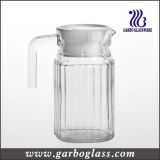 0.5L Clear Glass Jug with White Cover (GB1102H-1)