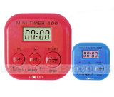 Promotional Transparent Timers with Magnet on The Backside (LC3002)