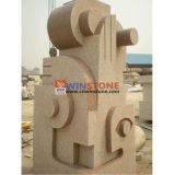 China Yellow Granite Stone Sculpture