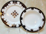 Black Design&Silver Decoration of Ktichenware/Tableware/Dinner Set K6916-Y6
