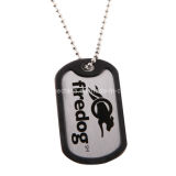 Custom Printed Dog Tag with Silicon Rim (DT11)
