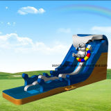 New Ocean Inflatable Water Slide with Pool