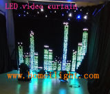 LED Video Vision Curtain Cloth Backdrop for Stage