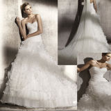 Romantic Layered Wedding Dress  (111153)