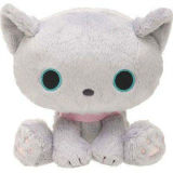 Cute Plush Cat Toy Grey Stuffed Cat Plush Toy Cat Soft Toy