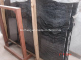 Black Wooden Marble for Tile Slab