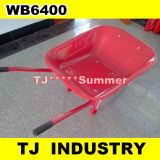 France Model Wb6400 Wheel Barrow with 4.00-8 Solid Rubber Wheel
