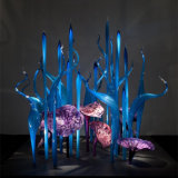 Large Luxury Blown Glass Sculpture for Decoration