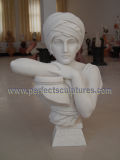 Stone Sculpture Marble Statue Head Bust for Home Decoration (SY-S312)