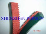 PU V Belt with Rubber Grips for Ceramic