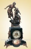 Marble & Casting-Copper Art Clock (JG3048)
