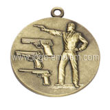 Custom Sport Medal Antique Brass Plated
